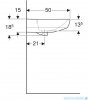 Geberit Selnova Umywalka 65x50cm 500.297.01.2